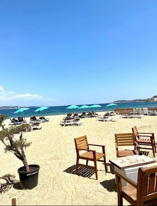 Proche St Tropez Refait A Neuf Bord De Plage Et Piscine Коголин Экстерьер фото